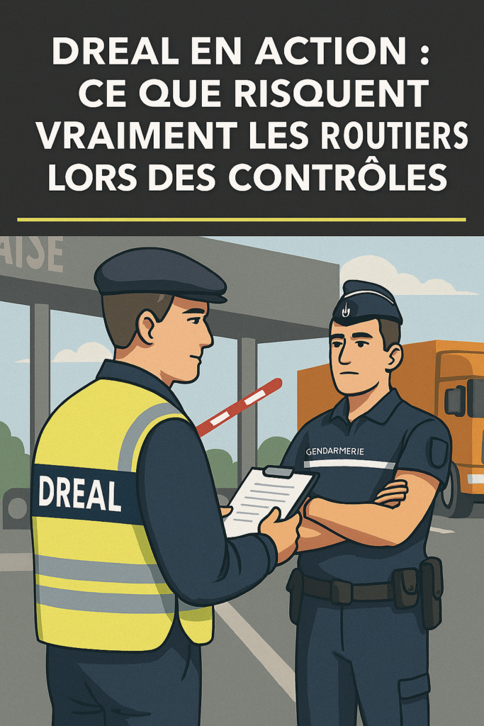 DREAL en action : ce que risquent vraiment les routiers lors des contrôles