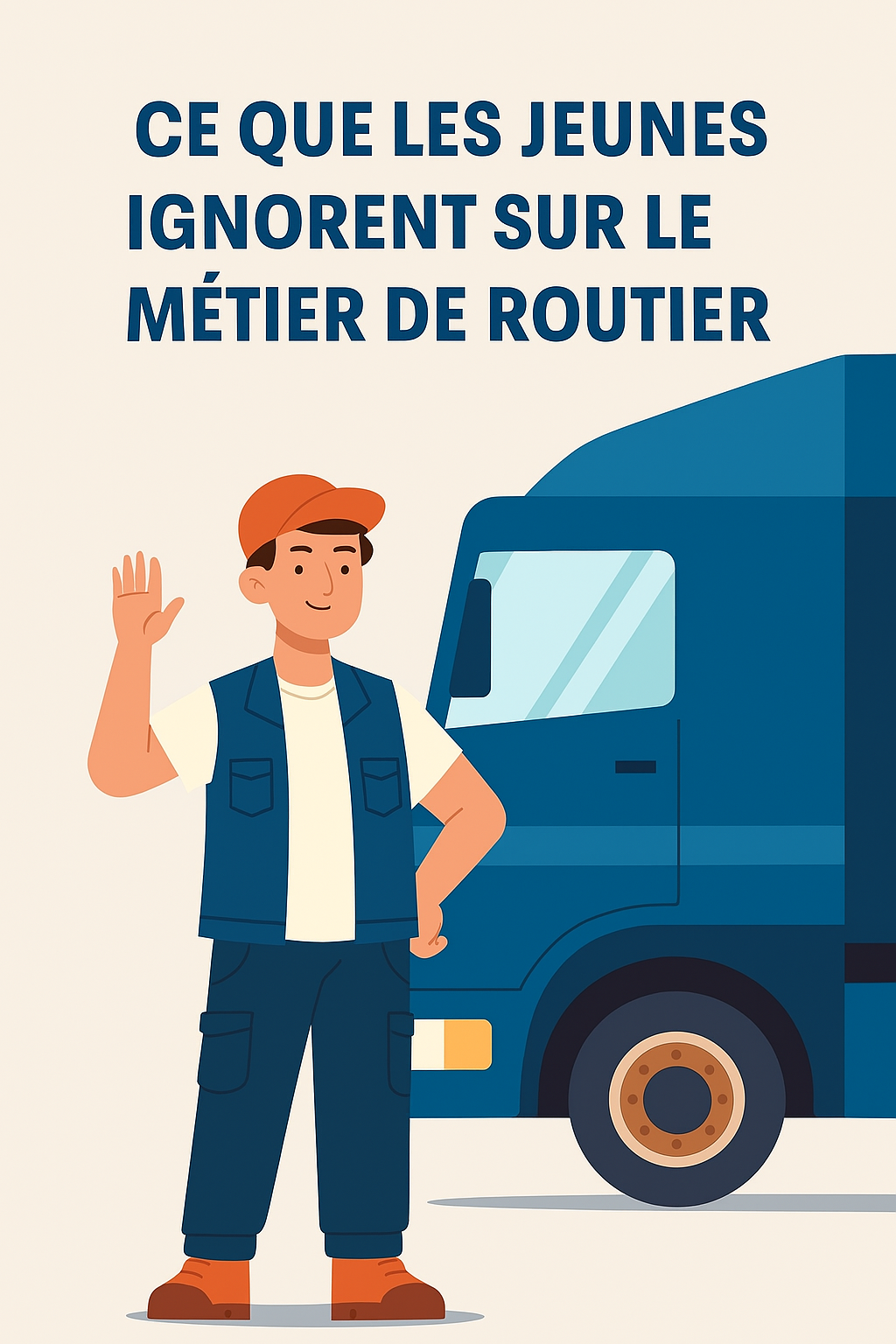 Ce que les jeunes ignorent sur le métier de routier : révélations d’un ...